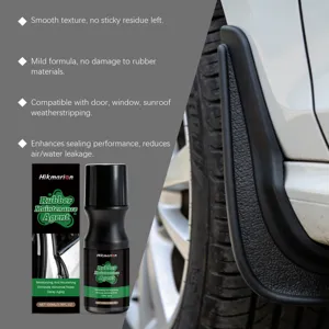 Agente de mantenimiento de goma para autos Hikmarion, 100ml cuidado de juntas de puertas.