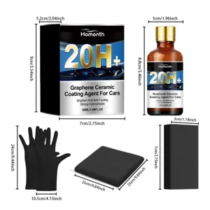 Graphen Keramikbeschichtung Set fuer Autolack Schutz Kratzer Reparatur und Reinigungssatz