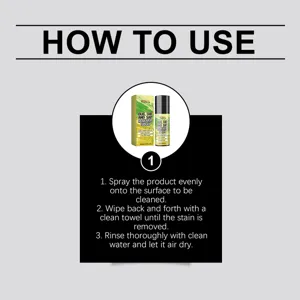 Rayhong spray enleve goudron insecte sève voiture detail instruction 100ml nettoyant.