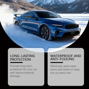 Detailansicht der Auto-Nanobeschichtungsszene, bietet langanhaltenden Schutz und Wasserabweisung.