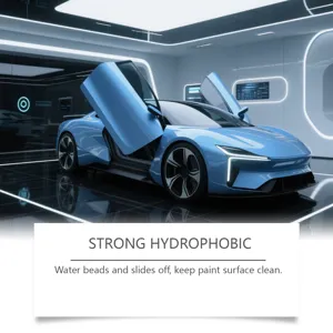 Nano Keramik Autolack Beschichtung Set fuer Lackschutz, hohen Glanz und Hydrophobie.