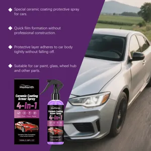 Homonth Auto Keramik Beschichtung Spray 4-in-1 Lackschutz 100ml Autopflege Set neu kaufen
