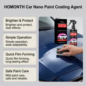 HOMONTH Agente de Revestimiento Nano para Pintura de Auto 100ml spray para brillo y cuidado.
