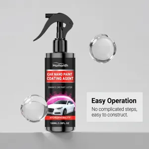 Spray de revestimiento nano para pintura de coche 100ml para brillo y cuidado.