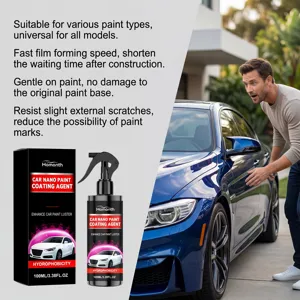 HOMONTH agente de recubrimiento nano para pintura de auto 100ml, spray brillo y protección.