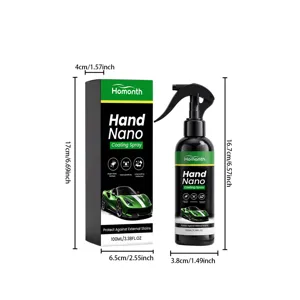 Spray de revestimiento nano para coche HOMONTH para brillo deslumbrante, protección y cuidado.