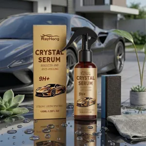 RayHong ceramic car coating spray set 100ml paint care hydrophobic polish protection kit