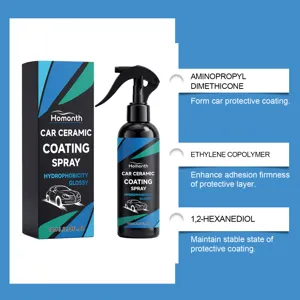 HOMONTH Auto Keramik Beschichtung Spray 100ml wasserabweisend Glanz Lackschutz fur Auto