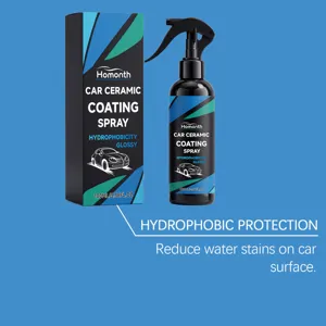 HOMONTH Auto Keramik Beschichtung Spray 100ml wasserabweisend Glanz Schutz für Autolack