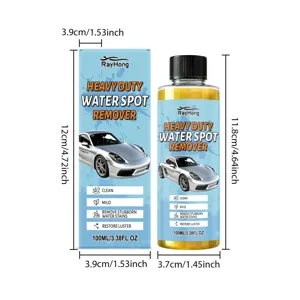 RAYHONG Éliminateur de Taches d'Eau pour Nettoyage et Polissage de Surface de Voiture, 100ml.