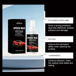 HOMONTH spray pulidor para carrocería de coche 100ml con revestimiento protector brillante.