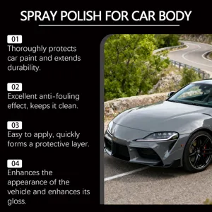 Spray de revestimiento cerámico profesional para coches, protección y brillo duradero