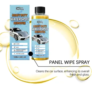 RAYHONG 100ml Détachant puissant pour taches d'eau de voiture, nettoyage et brillance.