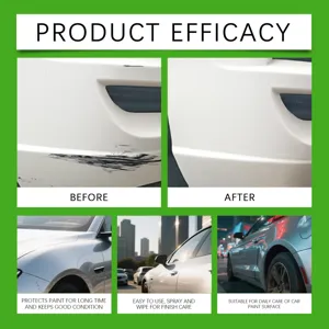 Autolack Kratzer Reparatur Vorher Nachher Wirksamkeit Detailbild für die tägliche Pflege.