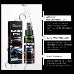 HOMONTH spray nettoyant multi-usage 100ml pour interieur de voiture et surfaces.