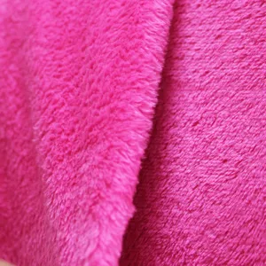 Pink plush fabric detail closeup showing soft texture for cozy winter cardigan sets.