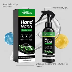 Spray de nano-recubrimiento para autos HOMONTH 100ml para superficie de pintura brillante y protección.