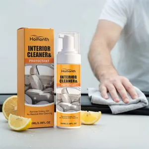 HOMONTH Car Interior Cleaner and Protectant Spray 100ml for Auto Dashboard Cleaning