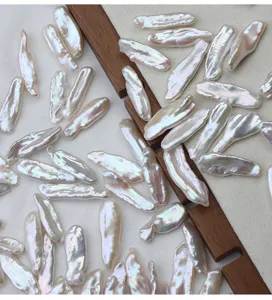 Perle barocche d'acqua dolce naturali perle sfuse orecchini fai da te accessori per gioielli