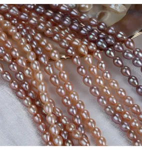 Natuurlijke zoetwaterparels druppel losse kralen voor DIY handgemaakte sieraden maken.