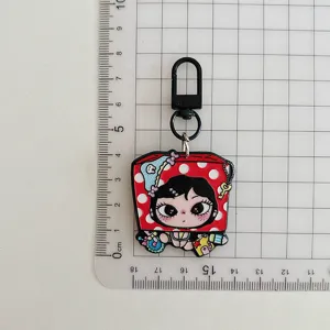 Cute big-eye girl acrylic keychain pendant cartoon bag accessory charm gift for best friend