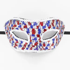 Maskerade Spitze Pailletten Maske Party Augenmaske Für Halloween Karneval Cosplay Kostüm Requisiten Glänzende Halbmaske