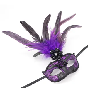 Halloween Feder Maske sexy Maskerade Party Königin Augenmaske Karneval Kostüm Zubehör