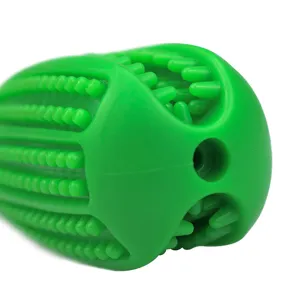Jouet a macher pour chien en TPR vert baton de dentition chiot nettoyage des dents