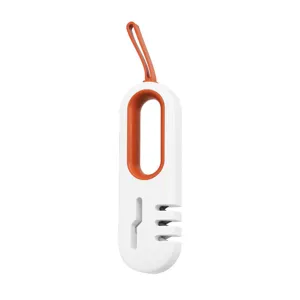 4-in-1 kitchen knife sharpener multi-functional scissors sharpening tool with rope