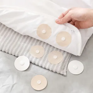 Japanese Household Duvet Cover Fastener Quilt Holder Bed Sheet Fixer Snap Button Cotton Strong Adhesive Gripper