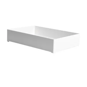 Boîte de rangement de bureau empilable de style japonais pour classer les petits objets.