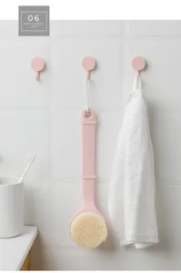 Crochets muraux sans clous minimalist nordique, crochet adhésif résistant pour salle de bain.