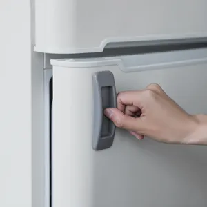 Self Adhesive Pull Handles Plastic Cabinet Door Handles For Refrigerator Window Drawer Furniture Hardware Accessories
