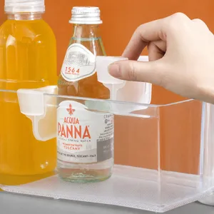 Kunststof Koelkast Opslag Partitie Board Verstelbare Koelkast Verdeler Organizer Clip Keuken Opslag Gereedschap