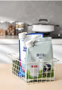 Beccuccio versatore per sacchetti di plastica clip alimentari tappo di chiusura utile