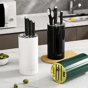 Portacoltelli da cucina moderno blocco coltelli da piano di lavoro scaffale cucina.