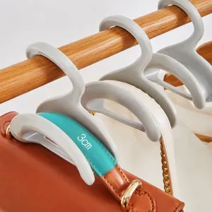 Handbag hook for wardrobe closet, multi-purpose purse hanger strap-friendly design organizer