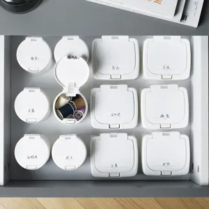 Kreative Push-Aufbewahrungsbox, minimalistischer Schubladen-Organizer für Kleinigkeiten.