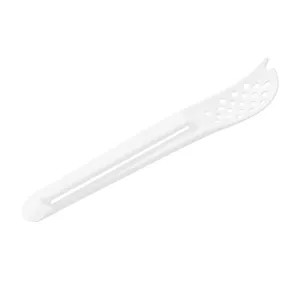 Cuchara multifuncional blanca para comida lata gadget cocina escurridor herramienta útil