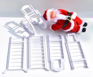 Piezas de repuesto para juguete de Papá Noel trepador eléctrico y escaleras de plástico.