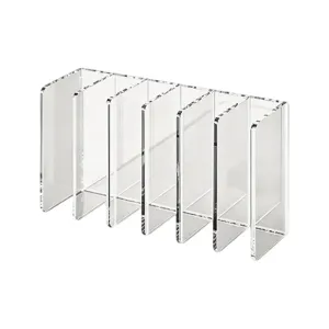 Organisateur de palette de fards à paupières en acrylique transparent boîte de rangement