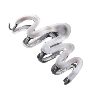 Elegante Wellen Metall Acetat Haarklammer für Damen, stilvolles Haaraccessoire.