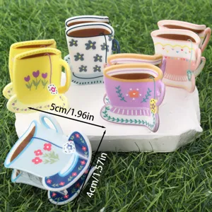 Süße Kaffeetasse geformte Haarklammer kleine Haargummis Mode Accessoires für Damen Mädchen