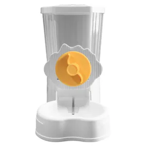 Distributeur d'eau automatique pour animaux cage suspendue chat chien bol blanc design
