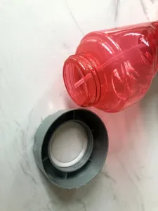 Réservoir d'eau en plastique de rechange et bouchon gris pour ventilateur pulvérisateur