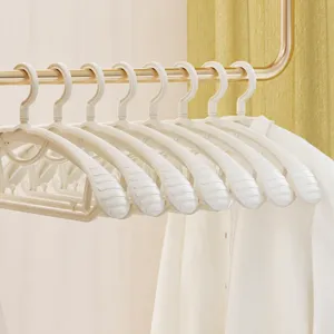 Wide shoulder non-slip clothes hangers home seamless thickened heavy duty coat hangers main