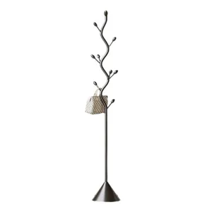 Moderner metallener Garderobenständer freistehend Baumzweig Design für Schlafzimmer Flur