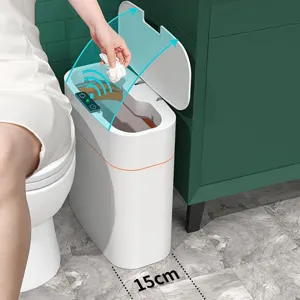 Intelligenter Sensor Mülleimer Automatischer Mülleimer Wasserdichter Elektrischer Mülleimer Für Zuhause Badezimmer Küche Schlafzimmer