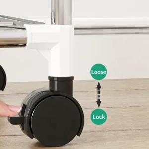 Kitchen storage rack universal wheel replacement part 360 degree movable heavy duty caster