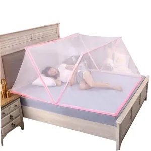 Faltbares Moskitonetz für das Bett, einfache Installation Pop-Up-Zelt für Zuhause und Wohnheim.